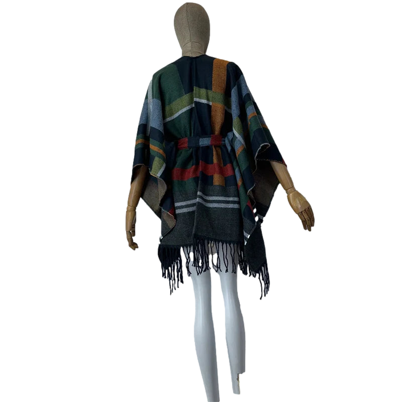 Cozy Plaid Winter Cardigan - WINI