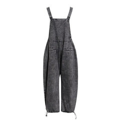 Pre Order:  Black Denim Overalls