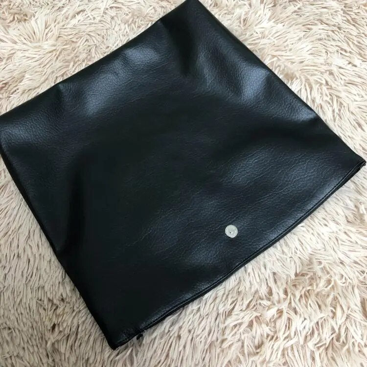 Pre Order:  Black Soft Vegan Leather Clutch