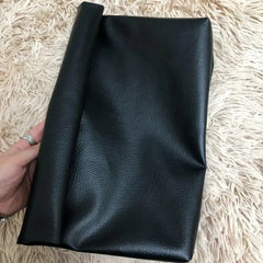 Pre Order:  Black Soft Vegan Leather Clutch
