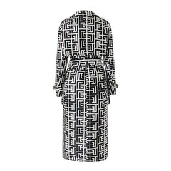 Pre Order:  Black + White Fall Coat