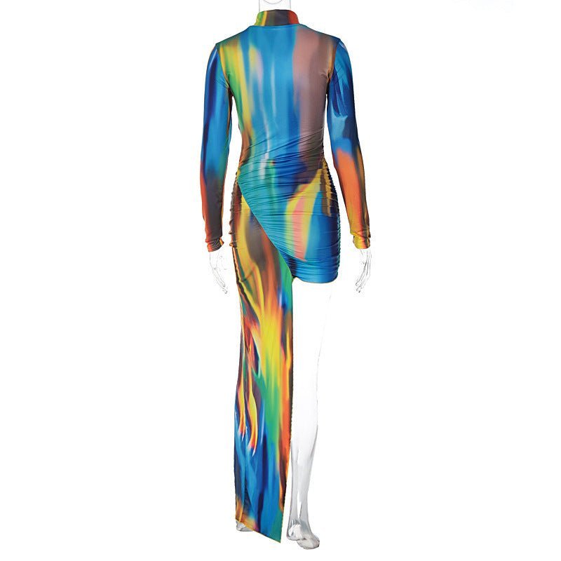 Pre Order:  Blaze Asymmetrical Dress - @theestylishp