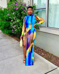 Pre Order:  Blaze Asymmetrical Dress - @theestylishp