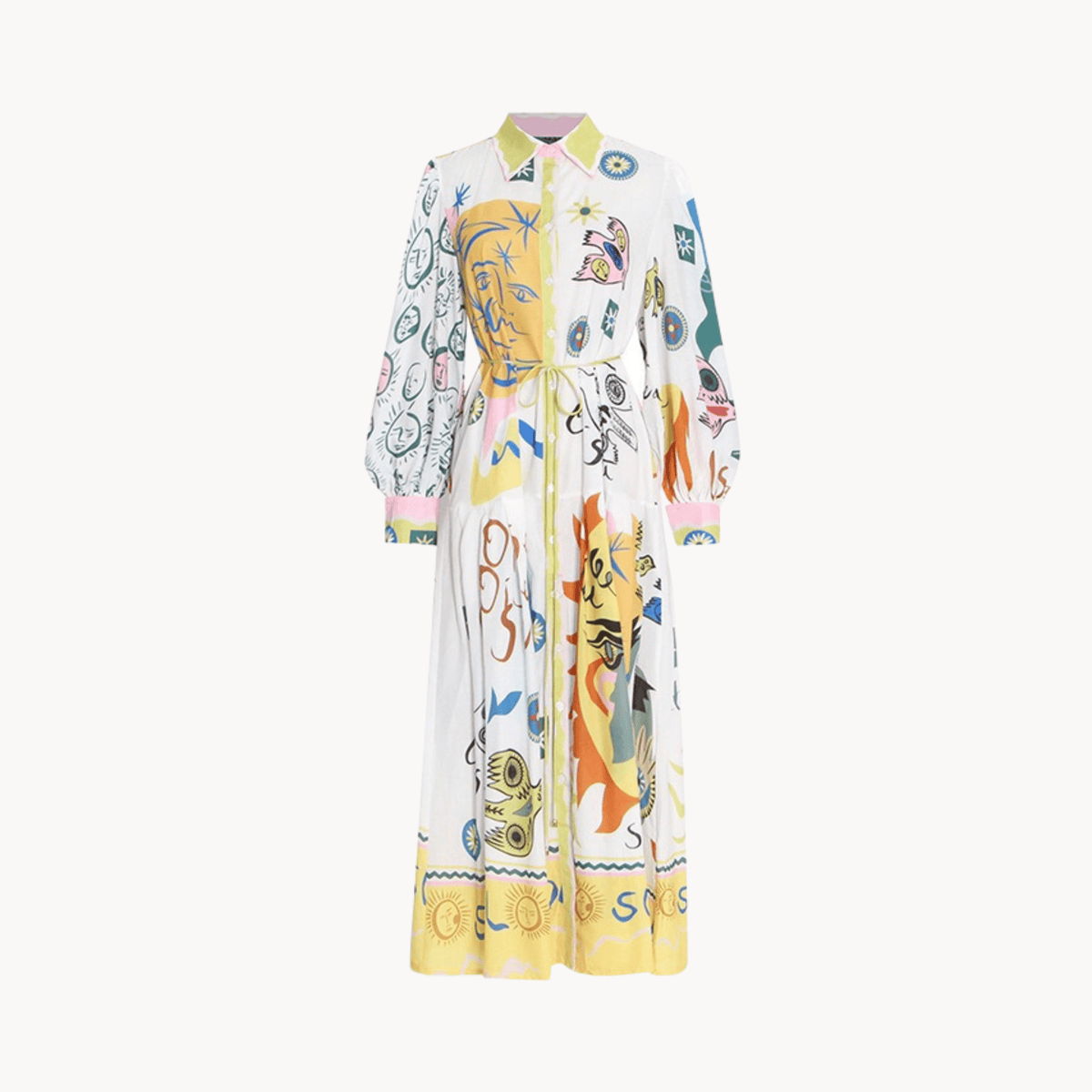 Pre Order:  Bohemian Lace-Up Ruffle dress