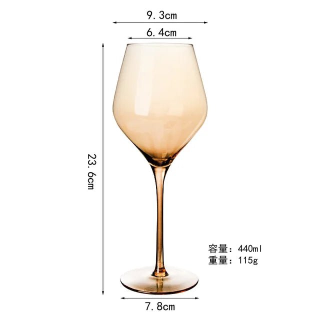 Brown Wine Glasses