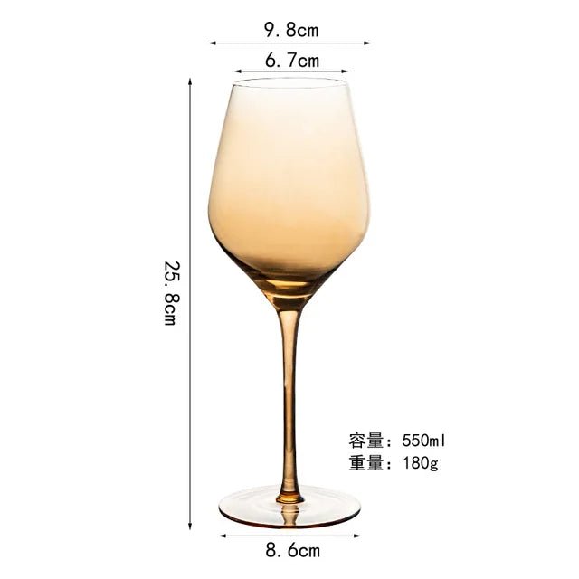 Brown Wine Glasses