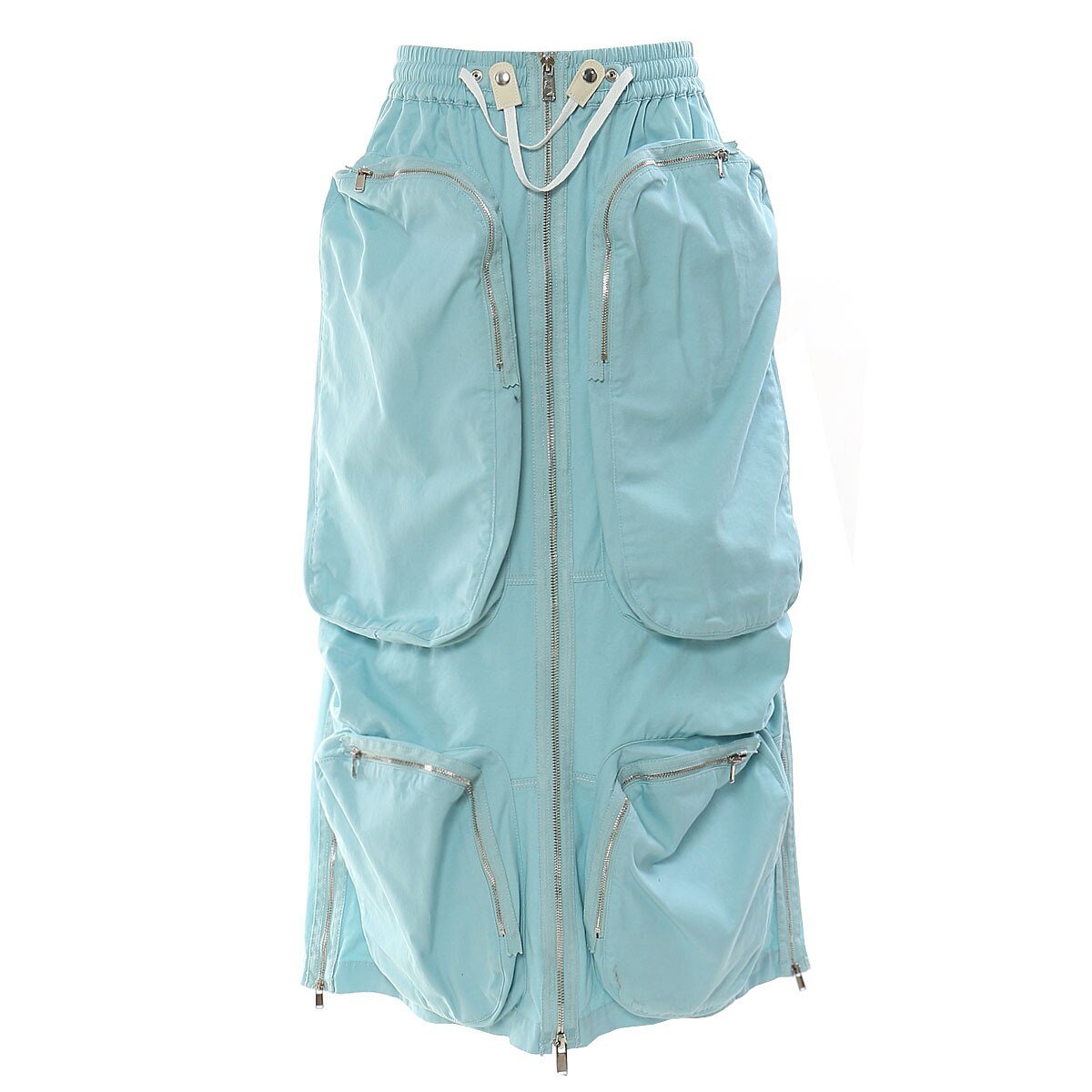 Oversized Front Pockets Cargo Skirt - @mocha-leila03