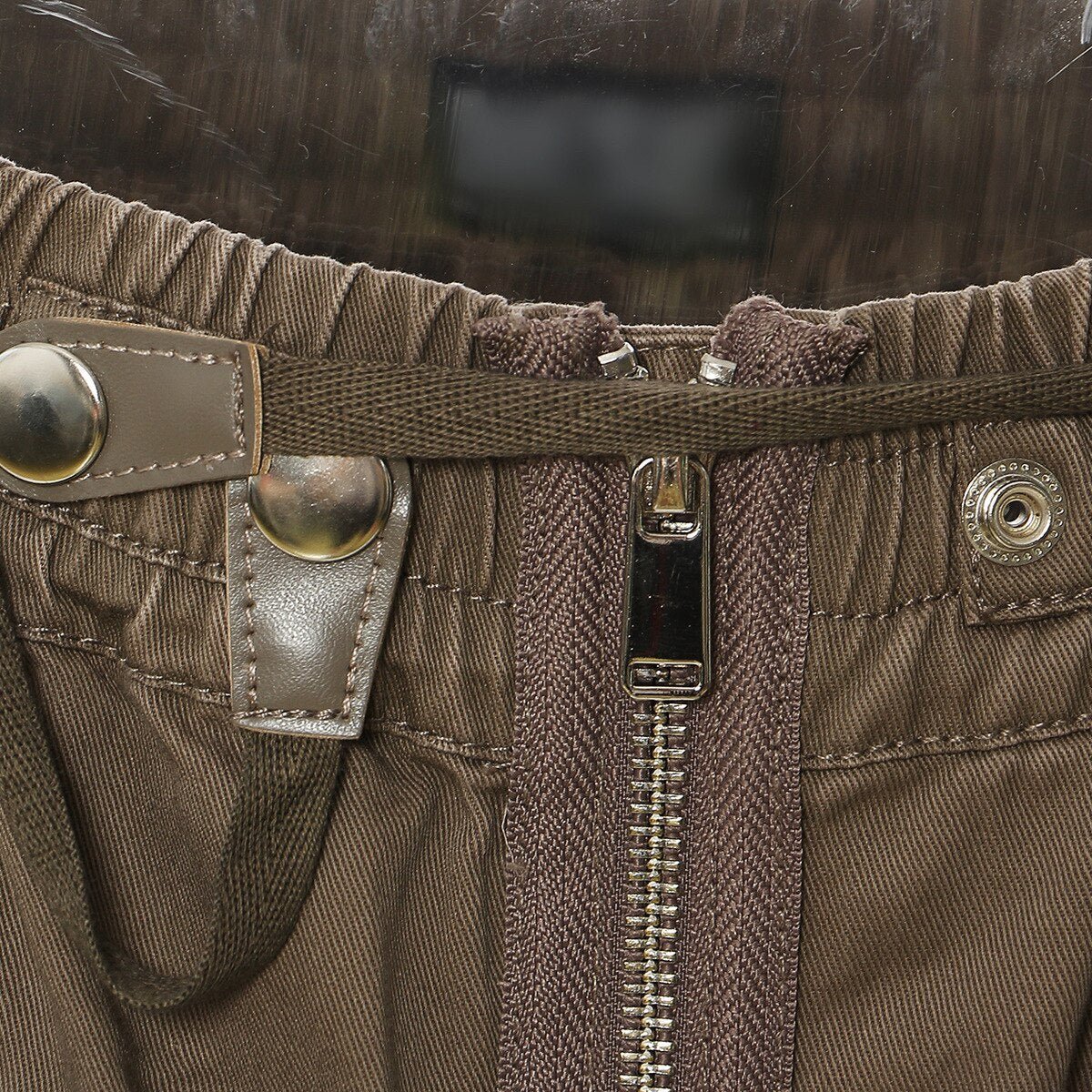 Oversized Front Pockets Cargo Skirt - @mocha-leila03
