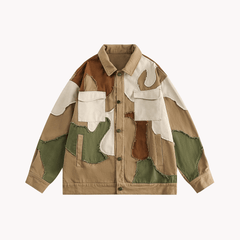 Camouflage Loose Fit Jacket