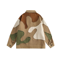 Camouflage Loose Fit Jacket