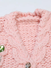 Candy Jewels Warm Knit Sweater