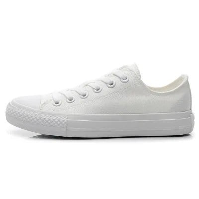 Canvas Lace-Up Sneakers