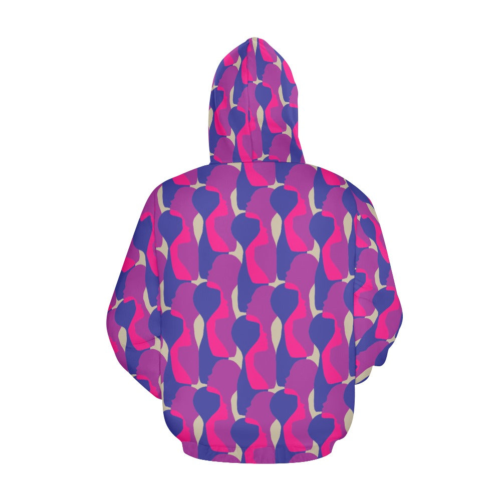 Ubuso Purple Hoodie