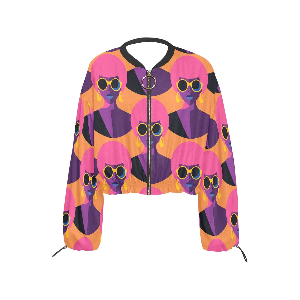 Pre Order:  Baobab Orange Cropped Jacket