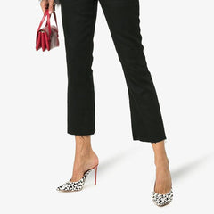 Cheetah Red Mules