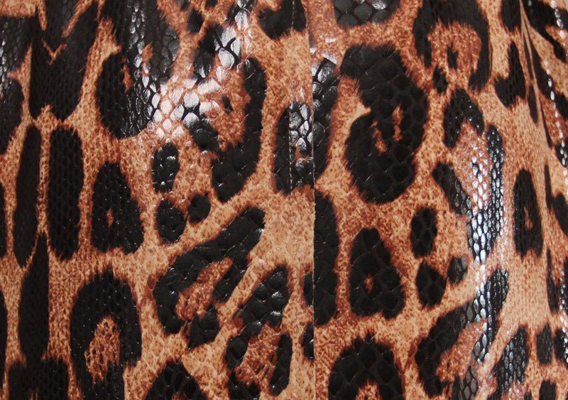 Cheetah Trench Coat