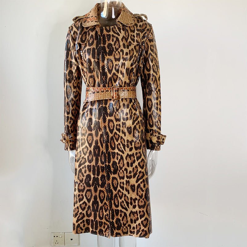 Cheetah Trench Coat - @phenomenalkat