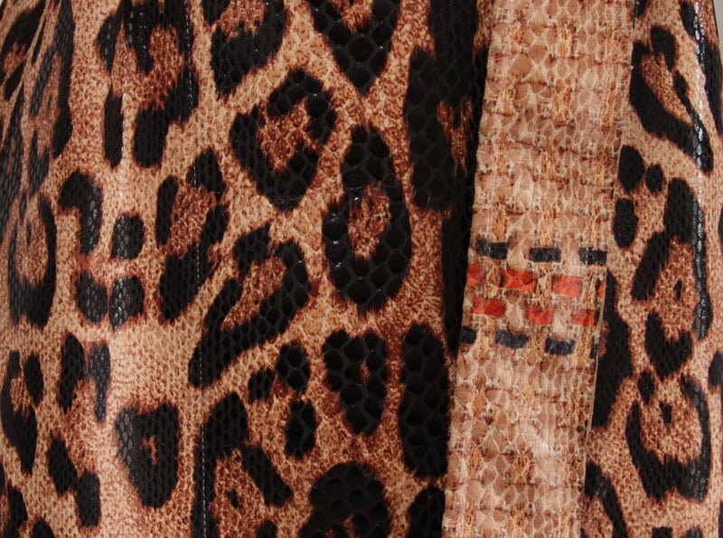 Cheetah Trench Coat