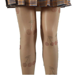 Cherries Sheer Pantyhose