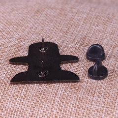 Chic Lady Enamel Brooch