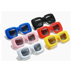 Chubby Frame Square Sunglasses