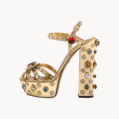 Chunky Gold Platforms