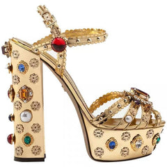 Chunky Gold Platforms