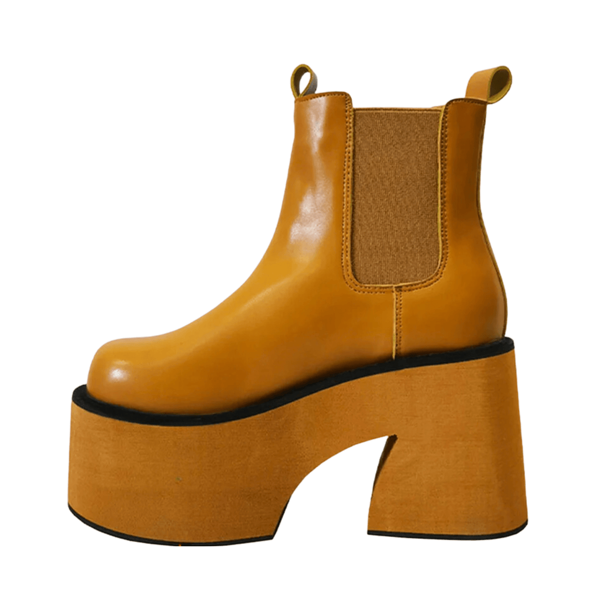 Chunky High Platform Ankle Boots