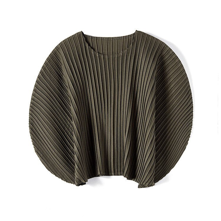 Circle Up Pleated Set