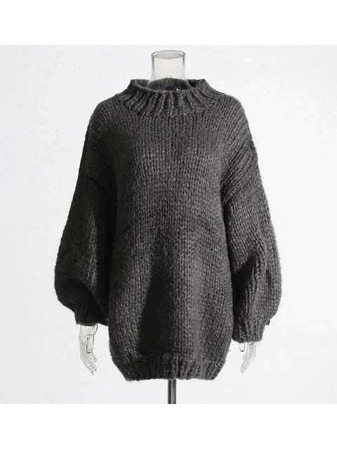 Classic Bat Sleeve Knit Sweater