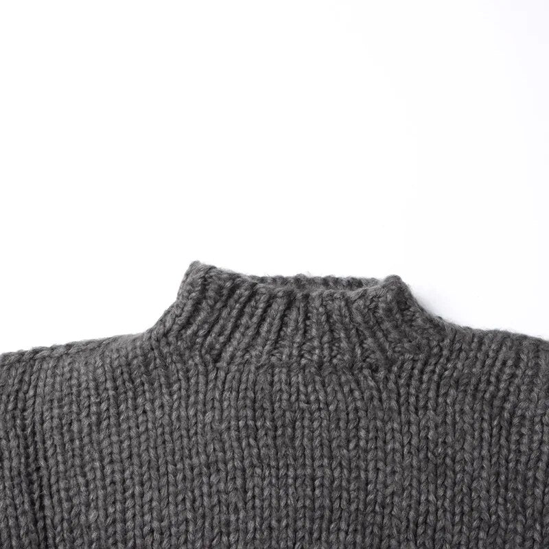 Classic Bat Sleeve Knit Sweater