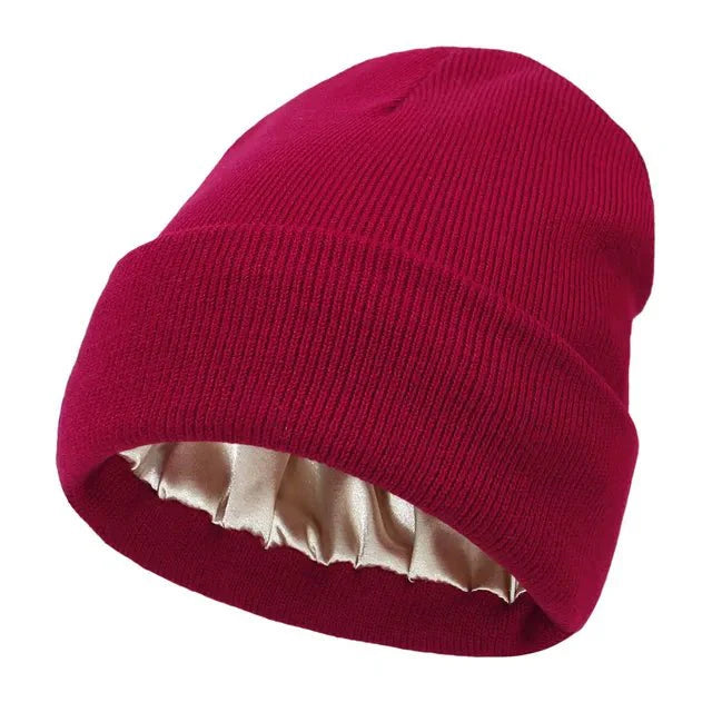 Satin Lined Warm Beanie