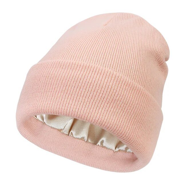 Satin Lined Warm Beanie