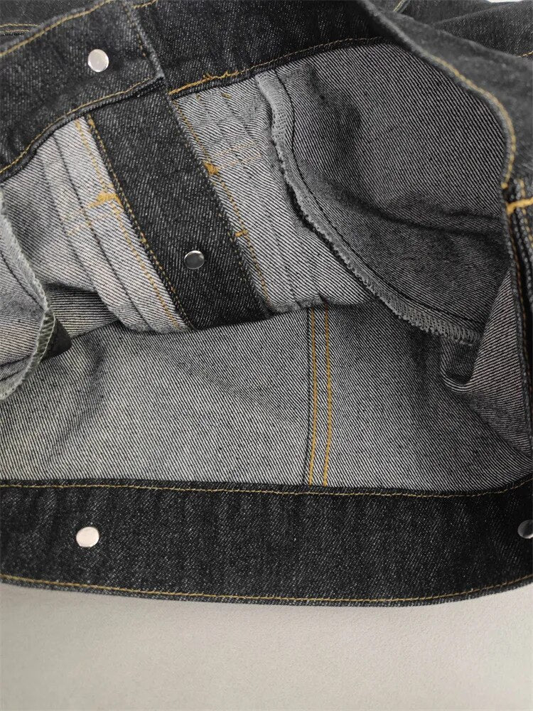 Classic Denim Short Loose Jacket