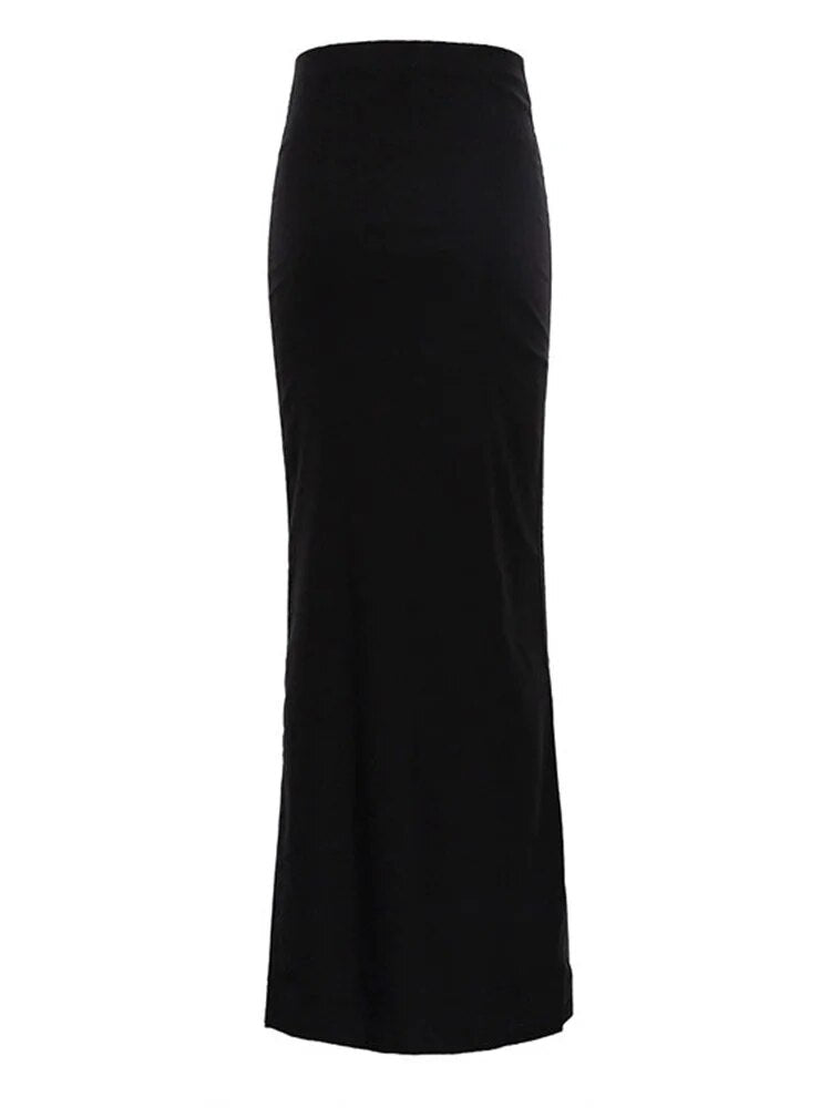 Classic Elegant Slim Maxi Skirt