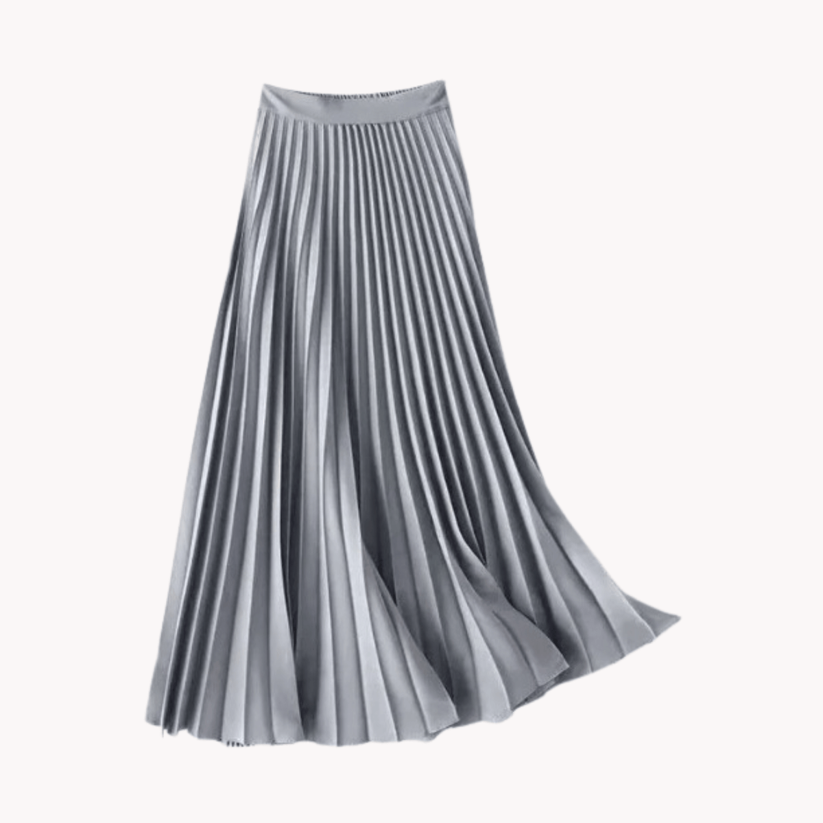 Classic Pleated Midi Skirt