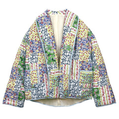 Classic Print Long Sleeves Jacket