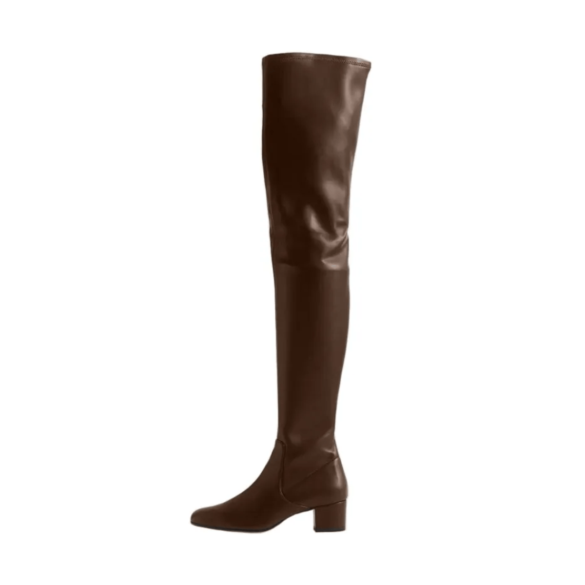 Classic Thigh High Leather Boots