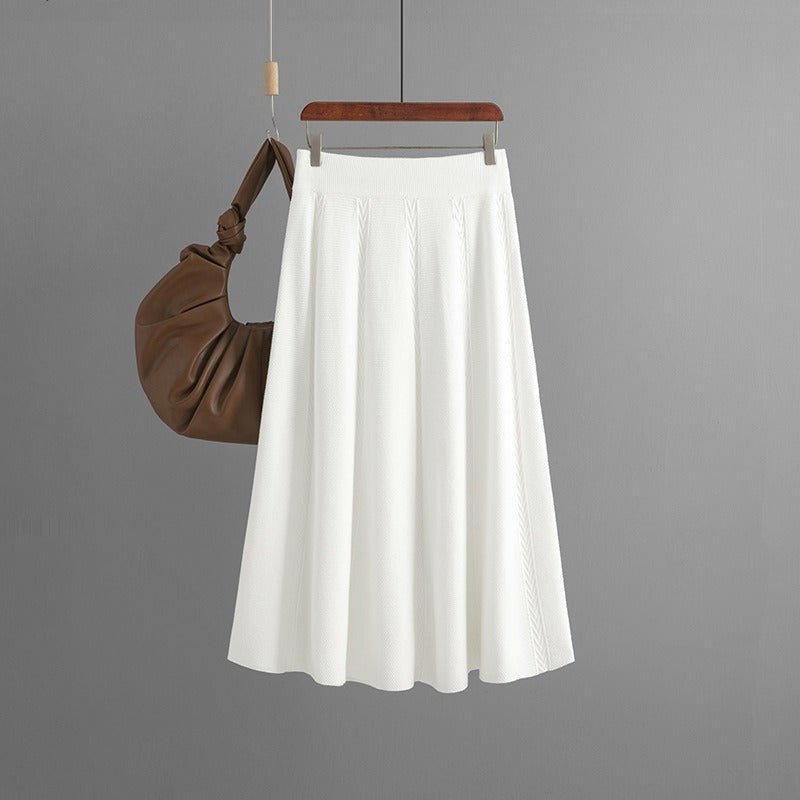 Classic Umbrella Knit Skirt