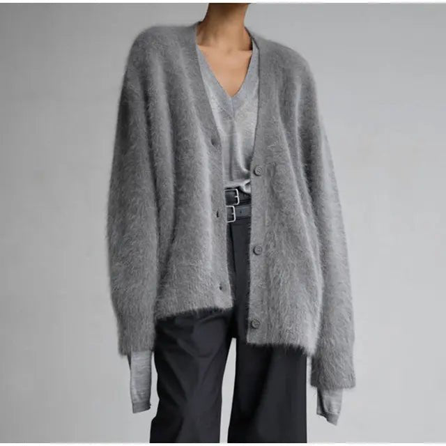 Contrast Color Cardigan - @theestylishp