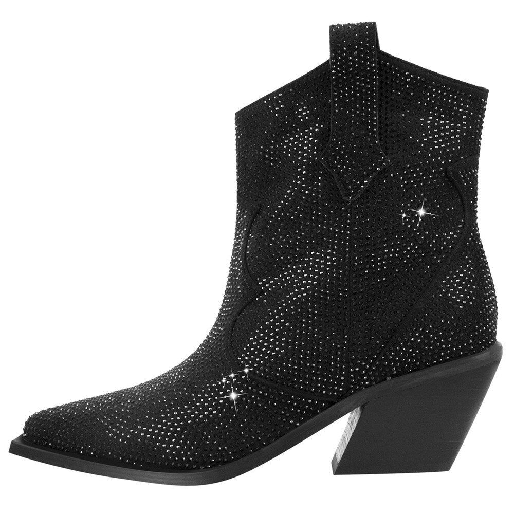 Cowgirl Rhinestone Boots