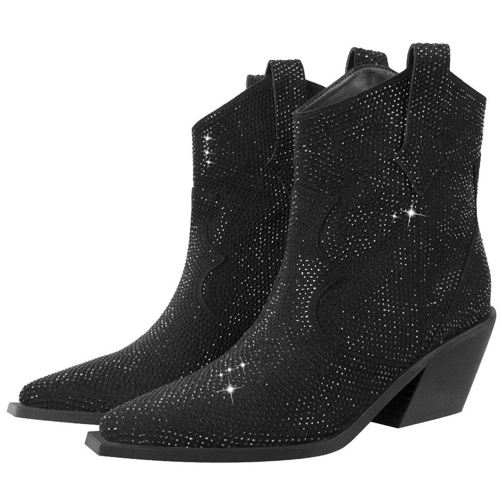 Cowgirl Rhinestone Boots