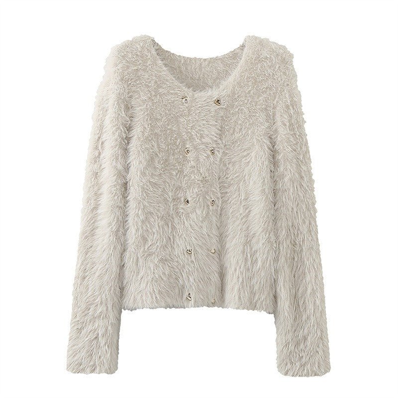 Cozy Mohair Knit Sweater