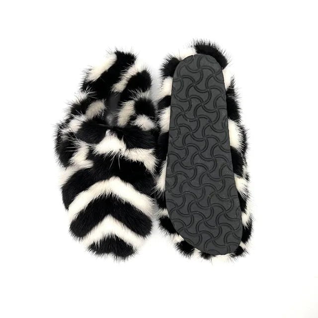 Cozy Winter Fur Slippers