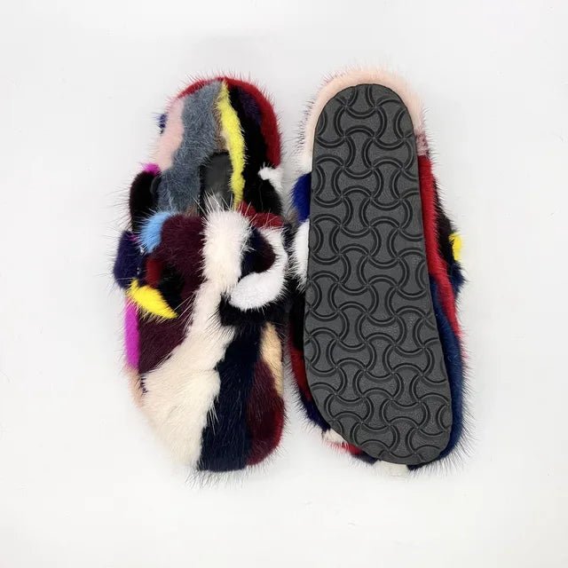 Cozy Winter Fur Slippers