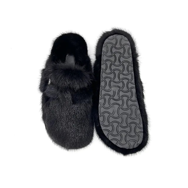 Cozy Winter Fur Slippers