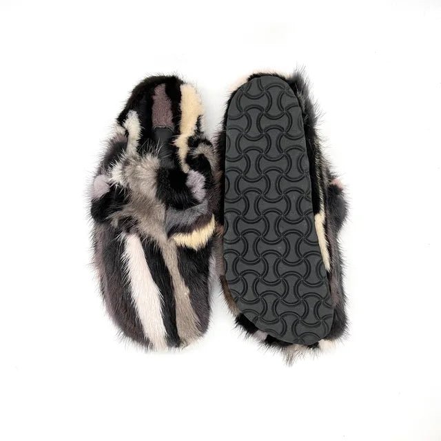 Cozy Winter Fur Slippers