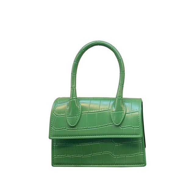 Crocodile Pattern Mini Handbag