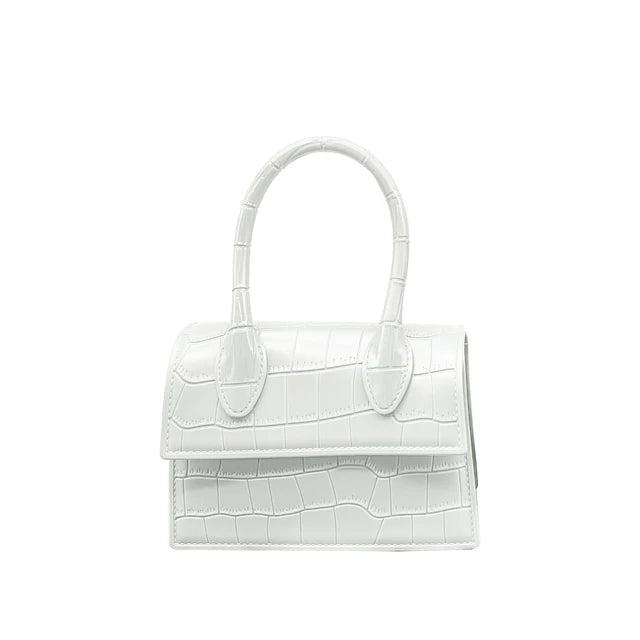 Crocodile Pattern Mini Handbag