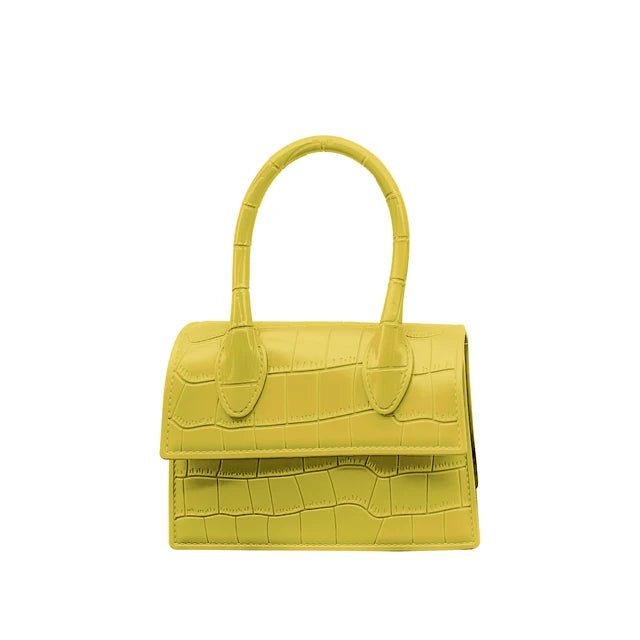 Crocodile Pattern Mini Handbag